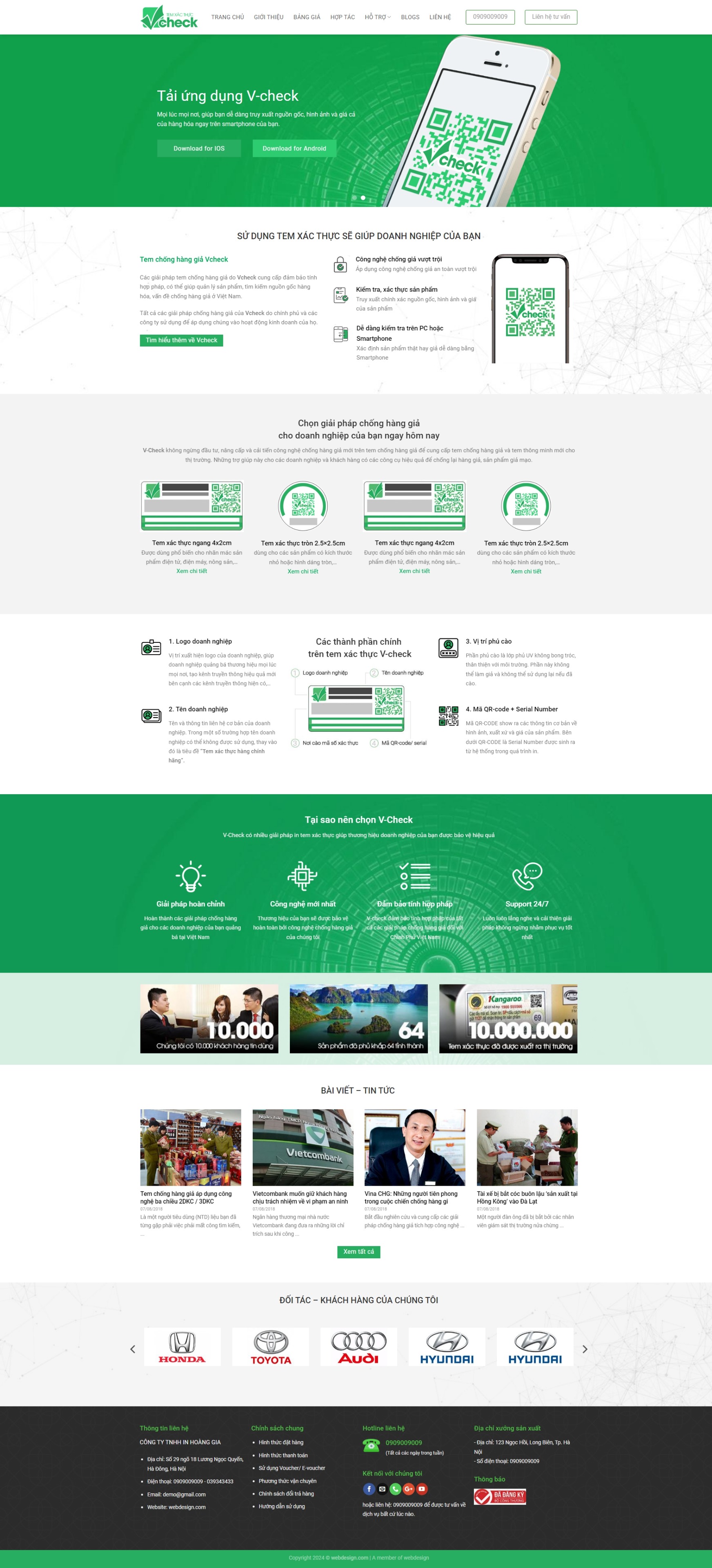 Digital company website by wordpress